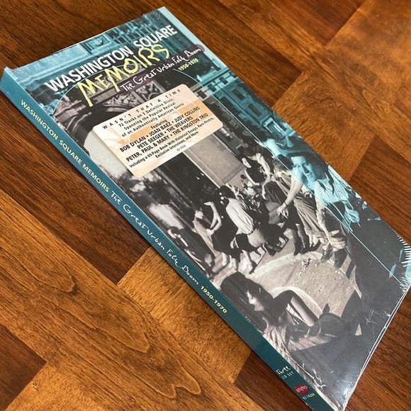 NEVER OPENED WASHINGTON SQUARE MEMOIRS - THE GREAT URBAN FOLK BOOM CD SET - Picture 5 of 9